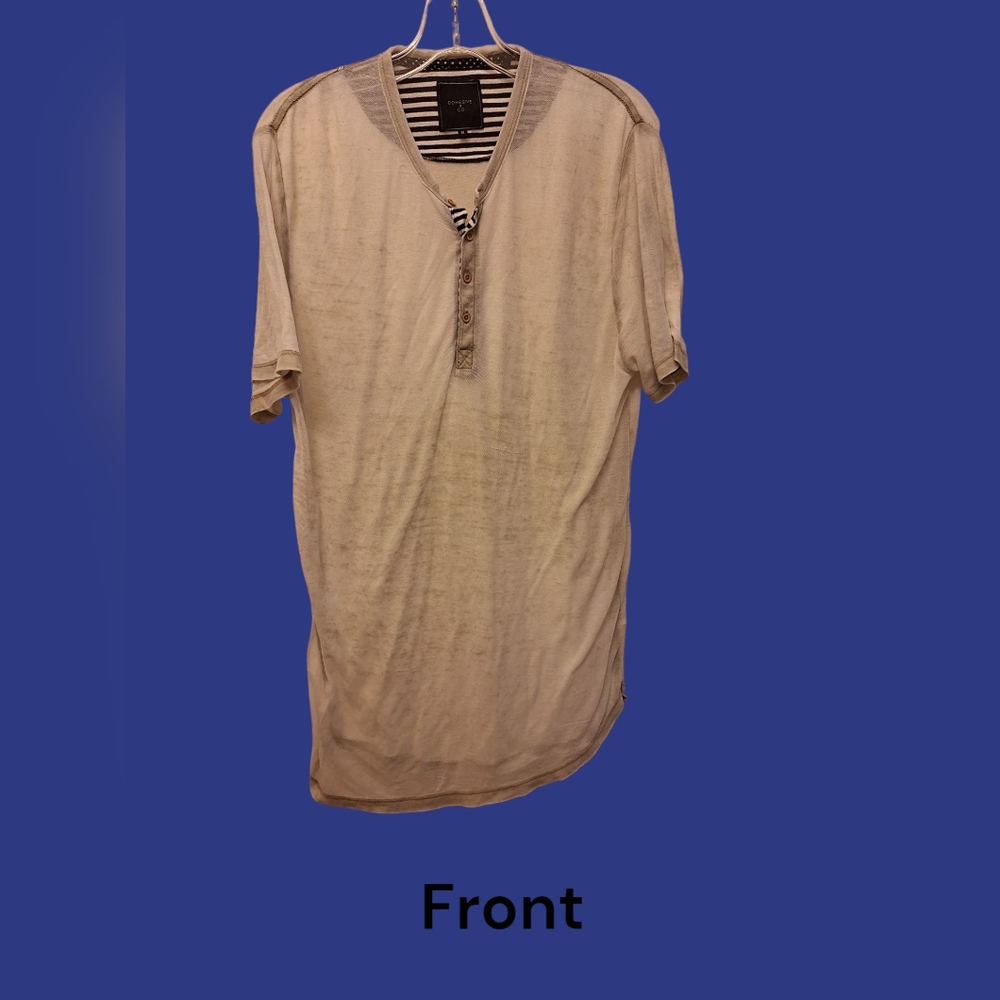 Sheer extra long T-Shirt